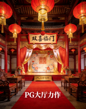 双喜临门东方古典喜庆风格PG大厅力作